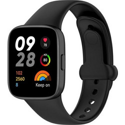 Beline Λουράκι Σιλικόνης Black (Xiaomi Redmi Watch 4 / Smart Band 8 Pro)