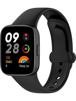 Beline Λουράκι Σιλικόνης Black (Xiaomi Redmi Watch 4 / Smart Band 8 Pro)