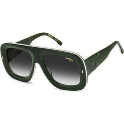 Carrera FLAGLAB18 1ED9O Ανδρικά Γυαλιά Ηλίου Μάσκα Κοκάλινα Μαύρα Degradee Φακό