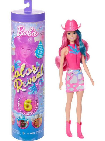Mattel Barbie Color Reveal Disco Star Series Διάφορα Σχέδια