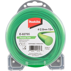 Makita E-02705 Μεσινέζα Στρογγυλή 2mm x 15m