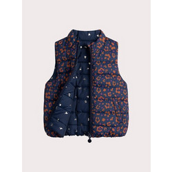 Dpam Αμάνικο Παιδικό Μπουφάν Χειμωνιάτικο Puffer Navy Μπλε Φούξια 24W901E4D3E