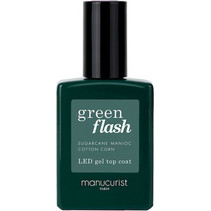 Manucurist Green Flash Top Coat Ημιμόνιμο Βερνίκι Νυχιών 15ml