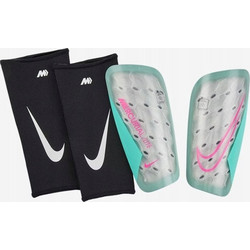 Nike Mercurial Lite Επικαλαμίδες Ποδοσφαίρου Ενηλίκων Ασημί Ροζ Τιρκουάζ DN3611-395