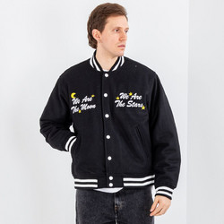 Obey Ανδρικό Μπουφάν Χειμωνιάτικο Bomber Μαύρο 121800551-BLK