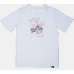 Up You Win Παιδικό T-Shirt Κοντομάνικο Λευκό GQ225TUPCJR15-BCO