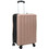 vidaXL 42006239 Βαλίτσα Μεσαία 66x43x27cm με 4 Ρόδες Ροζ Χρυσή