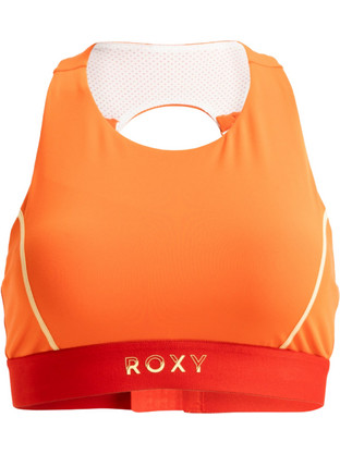 Roxy Bold Moves 2.0 Sport Αθλητικό Μπουστάκι με Μέτρια Στήριξη & Αφαιρούμενη Ενίσχυση Πορτοκαλί ERJKT04263-NKN0