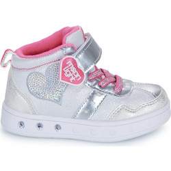 Beppi Παιδικά Sneakers Μποτάκια Λευκά Ασημί Φούξια 2194941