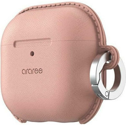 Araree Pops Θήκη PC με Γάντζο για Apple AirPods 4 Flamingo