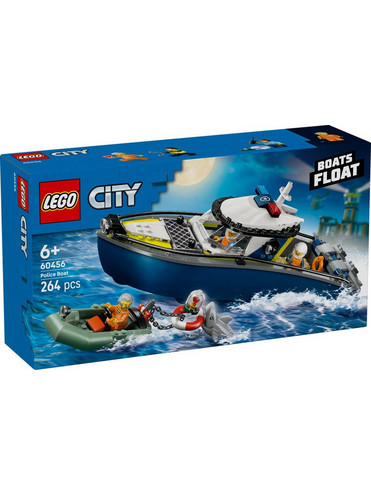 Lego City Police Boat Chase για 6+ Ετών 60456