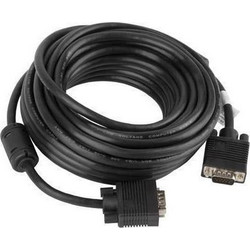 Lanberg CA-VGAC-10CC-0100-B Καλώδιο VGA Male to VGA Male 10m
