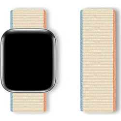 Hurtel Sport Loop Belt Λουράκι Υφασμάτινο Beige (Apple Watch 42 / 44 / 45 / 46 / 49mm)
