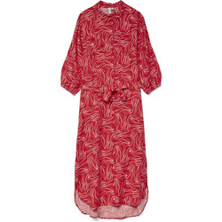 Vero Moda Maxi Καθημερινό Φόρεμα Κόκκινο 10328044