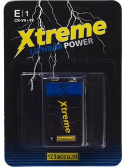 Xtreme Lithium Power E-Block 9V 1τμχ