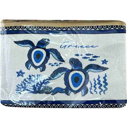 SUMMERtiempo 623148 Γυναικείο Νεσεσέρ Παραλίας 19x13cm Μπλε