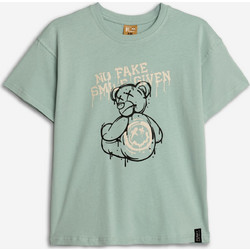 Funky Παιδικό T-Shirt Κοντομάνικο Πράσινο Mint 125-105132-2