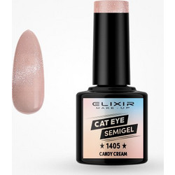 Elixir 1405 Candy Cream Cat Eye Ημιμόνιμο Βερνίκι Νυχιών 8ml