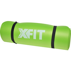 X-Fit NBR Στρώμα Γυμναστικής Yoga / Pilates Lime με Ιμάντα Μεταφοράς 183x61x1.5cm