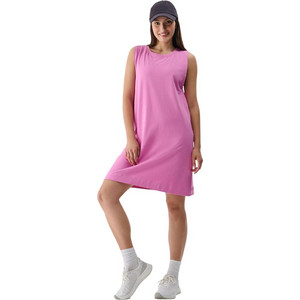 4F Mini Καλοκαιρινό Καθημερινό Φόρεμα Φούξια 4FWSS25TDREF138-54S 4F Mini Καλοκαιρινό Καθημερινό Φόρεμα Φούξια 4FWSS25TDREF138-54S