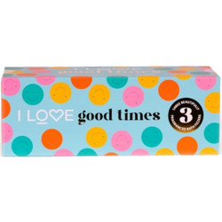 I Love Good Times Bath Bombs 3x150gr