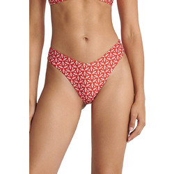 BLU4U Ψηλόμεσο Bikini Brazil Κοραλί 25365262-20