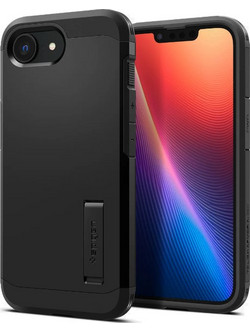 Spigen Tough Armor AI MagFit Back Cover Black (iPhone 16e)