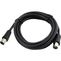 GSC Καλώδιο Κεραίας Coax Male to Coax Female 2.5m Black 002600915