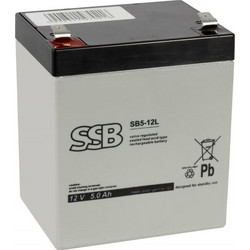 SSB SB5-12L Μπαταρία VRLA-AGM 12V 5Ah