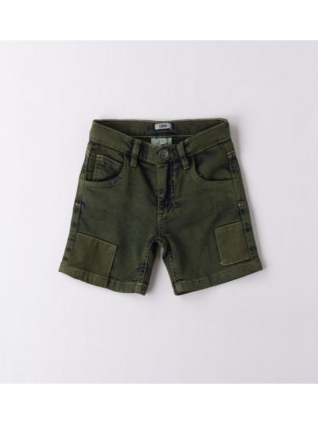 iDo Παιδική Βερμούδα Chino Χακί 4B430-4951