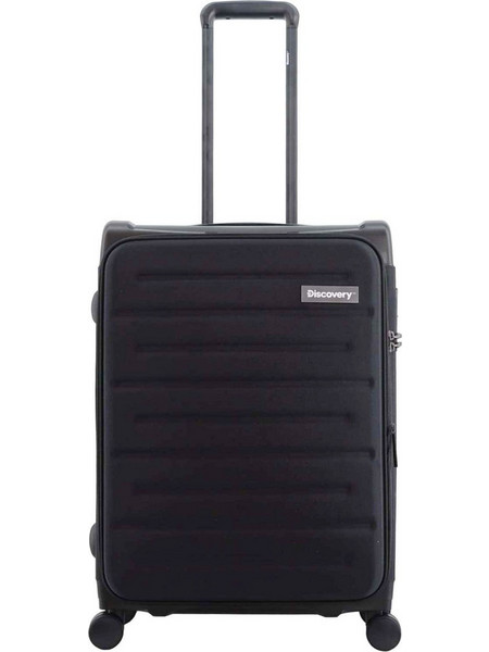 Discovery Motion DL14HA-60-06 Βαλίτσα Μεσαία 64x45x28cm με 4 Ρόδες Μαύρη