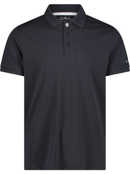 CMP Ανδρική Μπλούζα Polo Κοντομάνικη Ανθρακί 3T60077-19UN