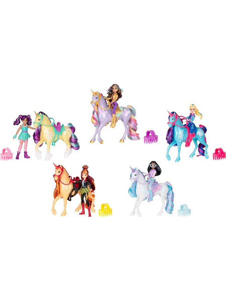 Spin Master Unicorn Academy Κούκλα & Μονόκερος Διάφορα Σχέδια