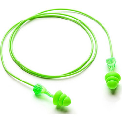Moldex Twisters Trio Ωτοασπίδες με Κορδόνι 1 ζευγάρι Πράσινες
