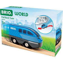 Brio World Pull Back Train 36019
