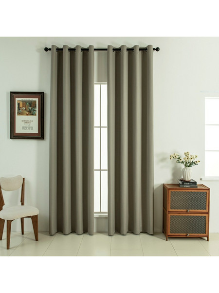 Beauty Home Κουρτίνα Συσκότισης με Τρουκς 140x270 Soft Art 8391 Light Beige