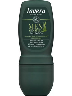 Lavera Sensitiv Aloe Vera & Lemongrass Φυσικό Ανδρικό Αποσμητικό Roll On 48h Χωρίς Αλουμίνιο 50ml