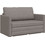 vidaXL Διθέσιος Καναπές Κρεβάτι Ταμπά 124x71x78cm 4106696