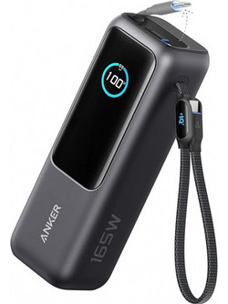 Anker A1695H11 Power Bank 25000mAh 165W με Θύρα USB-A & 2 Θύρες USB-C Power Delivery Grey