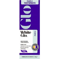 White Glo Purple Οδοντόκρεμα για Λεύκανση 115gr