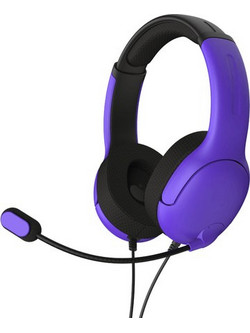 PDP Airlite Gaming Headset Over Ear Purple