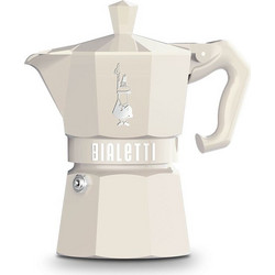 Bialetti Moka Exclusive Cream Μπρίκι Espresso 3Cups Μπεζ