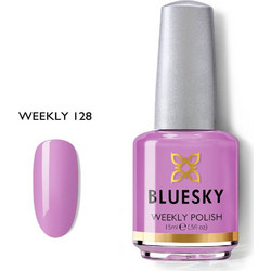 Bluesky Weekly Bubble Gun Y128 Gloss Βερνίκι Νυχιών 15ml