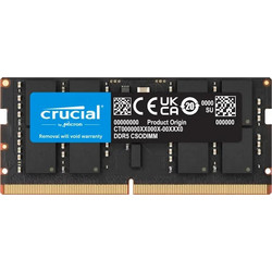 Crucial 32GB (1X32GB) DDR5 RAM 6400MHz C52 SoDimm CT32G64C52CS5
