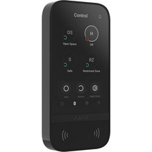 Ajax Keypad Touchscreen Black Ασύρματο Πληκτρολόγιο Συναγερμού Αφής με Οθόνη RFID