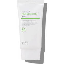 Tenzero Heartleaf Mild Soothing Αντηλιακή Κρέμα Προσώπου SPF50+ 50ml