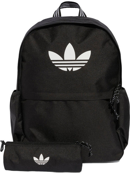 Adidas Παιδική Τσάντα Πλάτης Μαύρη JW0315