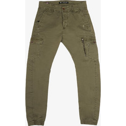 Tresor Ανδρικό Παντελόνι Cargo Joggers Κανονική Εφαρμογή Χακί 5981