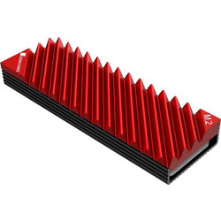 Jonsbo ZUWE-421 Ψύξη M.2 SSD 73mm Red