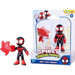 Hasbro Marvel Spidey & His Amazing Friends Miles Spin Morales Φιγούρα Δράσης για 3+ Ετών